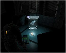 W pomieszczeniu tym nie napotkasz żadnych przeciwników (czeka Cię jedynie mała niespodzianka), tak więc możesz śmiało (slalomem) skierować się na jego drugi koniec #1 - Rozdział 1 (2) | Opis przejścia gry Dead Space 2 - Dead Space 2 - poradnik do gry