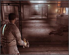 Zacznij od zbadania lewego stolika - Rozdział 1 (4) | Opis przejścia gry Dead Space 2 - Dead Space 2 - poradnik do gry