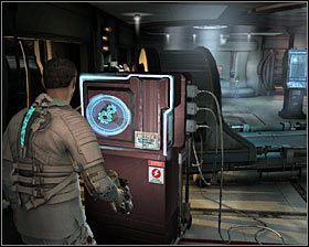 Możesz już skorzystać z pobliskich drzwi #1, prowadzących do [Triage Room] - Rozdział 1 (4) | Opis przejścia gry Dead Space 2 - Dead Space 2 - poradnik do gry