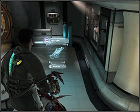 Tuż po spowolnieniu nekromorfa przystąp do niszczenia jego kończyn (tradycyjnie już najpierw dolnych i później górnych) #1, dzięki czemu na dobre się go pozbędziesz - Rozdział 1 (4) | Opis przejścia gry Dead Space 2 - Dead Space 2 - poradnik do gry