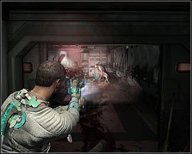 Po znalezieniu się w nowym korytarzu rozejrzyj się za nowym przedmiotem i otwórz pobliskie drzwi - Rozdział 1 (4) | Opis przejścia gry Dead Space 2 - Dead Space 2 - poradnik do gry