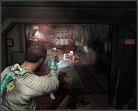 Jak można się łatwo domyślić, stwory te będą próbowały Cię opluć i w taki właśnie sposób unieszkodliwić - Rozdział 1 (4) | Opis przejścia gry Dead Space 2 - Dead Space 2 - poradnik do gry