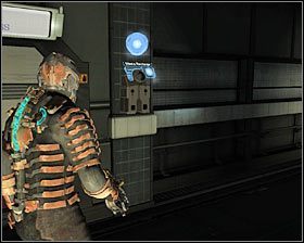 Możesz już kontynuować przemarsz, a wkrótce dotrzesz do drzwi prowadzących do [Emergency Arrival Area] #1 - Rozdział 1 (6) | Opis przejścia gry Dead Space 2 - Dead Space 2 - poradnik do gry