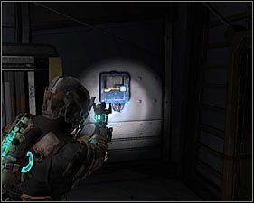 Teraz zlokalizuj pokazany na pierwszym screenie narożnik magazynu #1 - Rozdział 3 (1) | Opis przejścia gry Dead Space 2 - Dead Space 2 - poradnik do gry