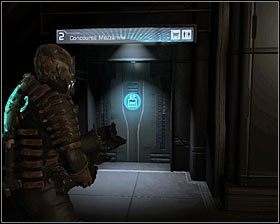 Dobrze byłoby skorzystać teraz ze znajdującego się w tym miejscu sklepu #1 - Rozdział 3 (1) | Opis przejścia gry Dead Space 2 - Dead Space 2 - poradnik do gry