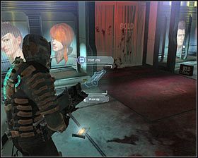 Skorzystaj z panelu dotykowego i zaczekaj aż winda zawiezie Cię do znacznie większego centrum handlowego #1 - Rozdział 3 (1) | Opis przejścia gry Dead Space 2 - Dead Space 2 - poradnik do gry