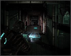 Docelowo musisz dolecieć do pokazanej na pierwszym screenie prawej półki #1 - Rozdział 3 (2) | Opis przejścia gry Dead Space 2 - Dead Space 2 - poradnik do gry