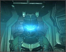 Tu skieruj się prosto, wybierając drzwi do [East Foyer / Compound Entrance / Overwatch] #1 - Rozdział 4 (2) | Opis przejścia gry Dead Space 2 - Dead Space 2 - poradnik do gry
