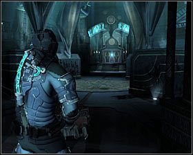 Zacznij od zbadania całego tego balkoniku, odnajdując dwa przedmioty oraz dwie skrzynki - Rozdział 4 (3) | Opis przejścia gry Dead Space 2 - Dead Space 2 - poradnik do gry