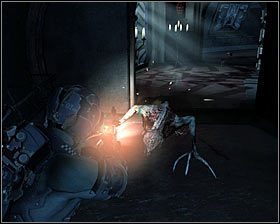 Już wkrótce zostaniesz zaatakowany przez nekromorfy i będą to nowe rodzaje potworów, nazywane Stalkerami - Rozdział 4 (3) | Opis przejścia gry Dead Space 2 - Dead Space 2 - poradnik do gry
