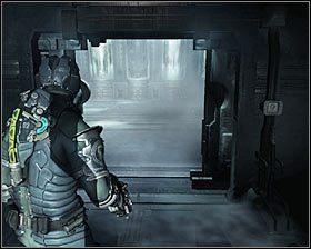 Wybierz prawy korytarz, niszcząc na jego końcu nową skrzynkę - Rozdział 5 (1) | Opis przejścia gry Dead Space 2 - Dead Space 2 - poradnik do gry