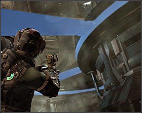 Zamontowanie wszystkich sześciu zaczepów zaowocuje wyłączeniem grawitacji w pomieszczeniu #1 - Rozdział 5 (1) | Opis przejścia gry Dead Space 2 - Dead Space 2 - poradnik do gry