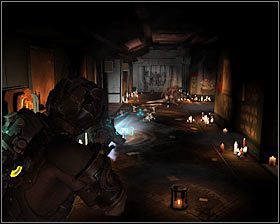 Kolejny taki sam stwór już za kilka chwil pojawi się w korytarzu, z którego przyszedłeś - Rozdział 6 (1) | Opis przejścia gry Dead Space 2 - Dead Space 2 - poradnik do gry