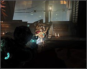 Skieruj się teraz w stronę przejścia do kolejnej lokacji #1 - Rozdział 6 (1) | Opis przejścia gry Dead Space 2 - Dead Space 2 - poradnik do gry