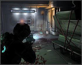 Tu spotkasz się z kolejnym typem nekromorfa, nazywającym się Cyst #1 - Rozdział 6 (1) | Opis przejścia gry Dead Space 2 - Dead Space 2 - poradnik do gry