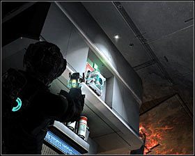 Zbadaj okolice sufitu tego pomieszczenia - Rozdział 6 (2) | Opis przejścia gry Dead Space 2 - Dead Space 2 - poradnik do gry