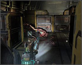 Powtarzaj opisane powyżej ruchy, a więc rozstawiaj miny i czekaj na potwory #1 - Rozdział 6 (3) | Opis przejścia gry Dead Space 2 - Dead Space 2 - poradnik do gry