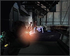 Ruszaj prosto, a znajdziesz się w znanym Ci już pasażu handlowym - Rozdział 6 (3) | Opis przejścia gry Dead Space 2 - Dead Space 2 - poradnik do gry