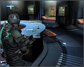 Zbadaj skrzynię ukrytą za biurkiem i wyjdź z tego pomieszczenia - Rozdział 6 (4) | Opis przejścia gry Dead Space 2 - Dead Space 2 - poradnik do gry