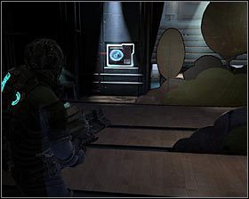 Skręć w prawo i skieruj się w stronę dużej sceny #1 - Rozdział 6 (4) | Opis przejścia gry Dead Space 2 - Dead Space 2 - poradnik do gry