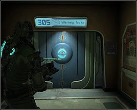 Skieruj się teraz do mniejszego pomieszczenia zlokalizowanego po prawej stronie, gdzie odnajdziesz schemat miotacza ognia (Schematic - Flamethrower) #1 - Rozdział 6 (5) | Opis przejścia gry Dead Space 2 - Dead Space 2 - poradnik do gry