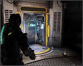 Uważaj, bo tuż po wyjściu z windy zaatakowany zostaniesz przez dwa nekromorfy, w tym przez jednego Pukera #1 - Rozdział 7 (1) | Opis przejścia gry Dead Space 2 - Dead Space 2 - poradnik do gry