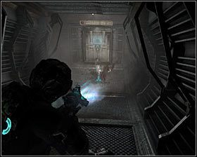 Zanim opuścisz to pomieszczenie skorzystaj z pokazanego na pierwszym screenie punktu zapisu stanu gry #1 - Rozdział 7 (1) | Opis przejścia gry Dead Space 2 - Dead Space 2 - poradnik do gry