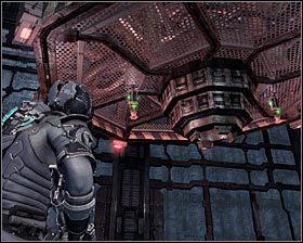 Dodatkowo możesz wlecieć do otworu znajdującego się pod nieaktywną chwilowo windą - Rozdział 7 (1) | Opis przejścia gry Dead Space 2 - Dead Space 2 - poradnik do gry