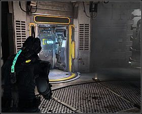 Musisz teraz powrócić do windy, a więc ponownie przejść przez dwie pary drzwi prowadzących do [Solar Array Elevator] - Rozdział 7 (1) | Opis przejścia gry Dead Space 2 - Dead Space 2 - poradnik do gry