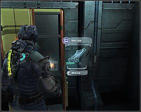 Jako że winda prowadząca na piętro jest chwilowo nieczynna skieruj się do pokazanego na drugim screenie pomieszczenia [Power Room] #1 - Rozdział 7 (2) | Opis przejścia gry Dead Space 2 - Dead Space 2 - poradnik do gry