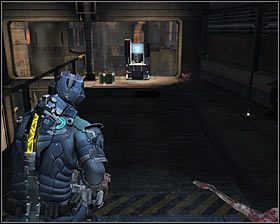 W trakcie korzystania z windy w okolicy pojawi się jeszcze jeden potwór - Rozdział 7 (3) | Opis przejścia gry Dead Space 2 - Dead Space 2 - poradnik do gry