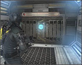 Biegnij teraz prosto i szybko zlokalizuj pokazany na pierwszym screenie panel kontrolny #1 - Rozdział 7 (3) | Opis przejścia gry Dead Space 2 - Dead Space 2 - poradnik do gry