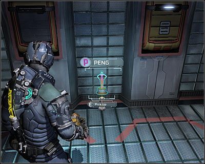 W ukrytym pomieszczeniu czeka na Ciebie cała masa prezentów, a mianowicie - Rozdział 7 (4) | Opis przejścia gry Dead Space 2 - Dead Space 2 - poradnik do gry