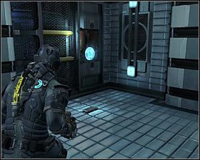 Także i w tym przypadku będziesz musiał podejść do nowo odblokowanej konsoli sterowania #1 i wejść z nią w interakcję - Rozdział 7 (4) | Opis przejścia gry Dead Space 2 - Dead Space 2 - poradnik do gry