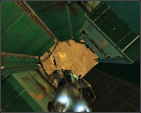 Nadal pozostawaj w środkowej części ekranu - Rozdział 7 (7) | Opis przejścia gry Dead Space 2 - Dead Space 2 - poradnik do gry