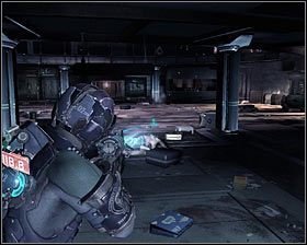 Możesz tu zaczekać na eksplozję, bądź też od razu przystąpić do działania - Rozdział 7 (7) | Opis przejścia gry Dead Space 2 - Dead Space 2 - poradnik do gry