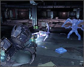 Podstawowym utrudnieniem tej bitwy będzie duża różnorodność atakujących Cię nekromorfów, w rezultacie czego dobrze będzie na bieżąco dopasowywać broń do aktualnej sytuacji - Rozdział 7 (7) | Opis przejścia gry Dead Space 2 - Dead Space 2 - poradnik do gry