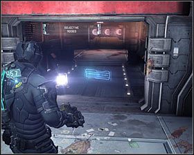 Jeżeli widzisz, że potwory próbują Cię okrążyć, rozważ bieganie po okolicy #1 - Rozdział 7 (7) | Opis przejścia gry Dead Space 2 - Dead Space 2 - poradnik do gry