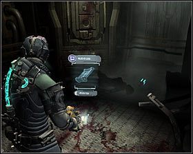 Zniszcz skrzynkę włożoną do ściany (podobną do tych z pomieszczeń chłodni) i skieruj się prosto, otwierając drzwi prowadzące do [CEC Main Facility Entrance] #1 - Rozdział 8 (1) | Opis przejścia gry Dead Space 2 - Dead Space 2 - poradnik do gry