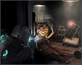 Możesz już powrócić do pomieszczenia operacyjnego, w którym broniłeś się przed nekromorfami - Rozdział 8 (1) | Opis przejścia gry Dead Space 2 - Dead Space 2 - poradnik do gry