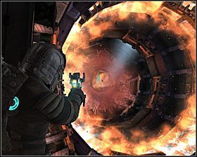 W kolejnej lokacji zlokalizuj interaktywne skrzynki i zapoznaj się z dwoma utrudnieniami - Rozdział 8 (3) | Opis przejścia gry Dead Space 2 - Dead Space 2 - poradnik do gry