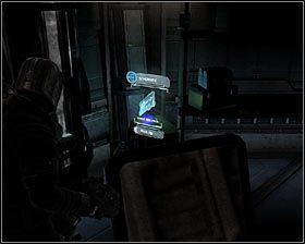 Możesz już wybrać drzwi prowadzące do [Fuel Pressurization Tower] - Rozdział 8 (3) | Opis przejścia gry Dead Space 2 - Dead Space 2 - poradnik do gry