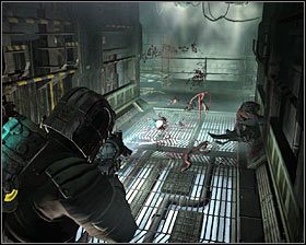 Już za chwilę wpadniesz na nowego przeciwnika, nazywającego się Divider - Rozdział 9 (1) | Opis przejścia gry Dead Space 2 - Dead Space 2 - poradnik do gry