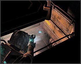 Zbadaj teraz pokazaną na pierwszym screenie konstrukcję #1, która znajduje się w centralnej części tego pomieszczenia - Rozdział 9 (1) | Opis przejścia gry Dead Space 2 - Dead Space 2 - poradnik do gry