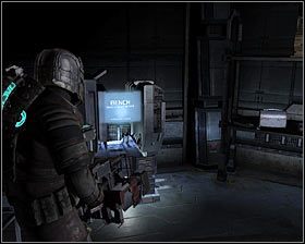 Skorzystaj teraz z jednego z dwóch wejść do pomieszczenia [Transport Mechanism Control] - Rozdział 9 (2) | Opis przejścia gry Dead Space 2 - Dead Space 2 - poradnik do gry