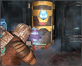 W analogiczny sposób przystąp do podnoszenia prawej metalowej osłony #1 - Rozdział 9 (2) | Opis przejścia gry Dead Space 2 - Dead Space 2 - poradnik do gry