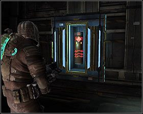 Skorzystaj ze znajdującego się po prawej stronie punktu zapisu stanu gry #1 i następnie otwórz właz prowadzący do [Fuel Mega Storage] - Rozdział 9 (3) | Opis przejścia gry Dead Space 2 - Dead Space 2 - poradnik do gry