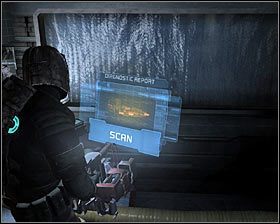 Tym razem skieruj się w stronę pokazanych na pierwszym screenie mniejszych drzwi #1, dzięki czemu będziesz mógł kontynuować misję - Rozdział 10 (1) | Opis przejścia gry Dead Space 2 - Dead Space 2 - poradnik do gry