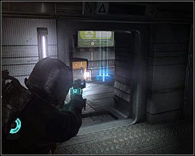 Tu do zbadania będą trzy nowe szafki - Rozdział 10 (2) | Opis przejścia gry Dead Space 2 - Dead Space 2 - poradnik do gry