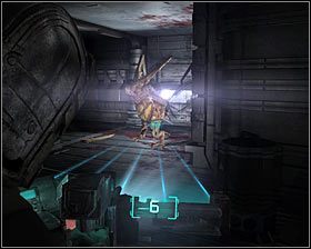 Po dotarciu do drzwi, przez które tu przyszedłeś, wybierz niezbadany dotąd prawy korytarz #1 - Rozdział 10 (2) | Opis przejścia gry Dead Space 2 - Dead Space 2 - poradnik do gry